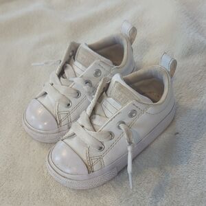 Classic White Kids  Converse Sneakers